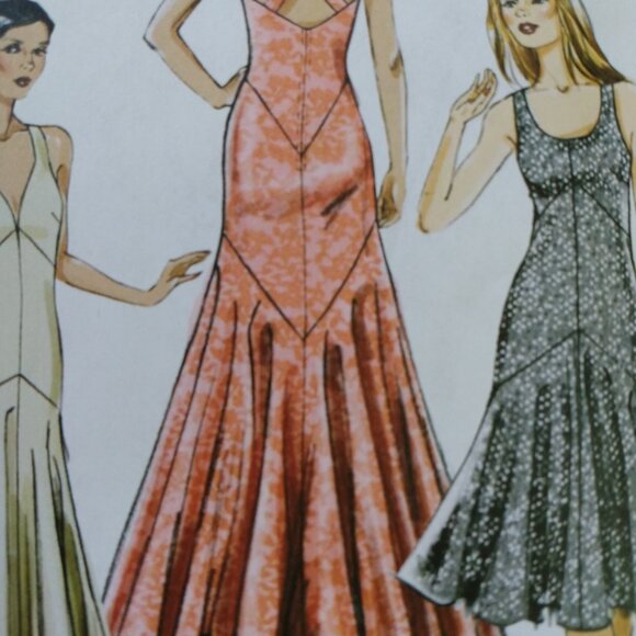 Vogue 8814 Sleeveless Dress Sewing Pattern 6-14 UNCUT - Picture 5 of 15